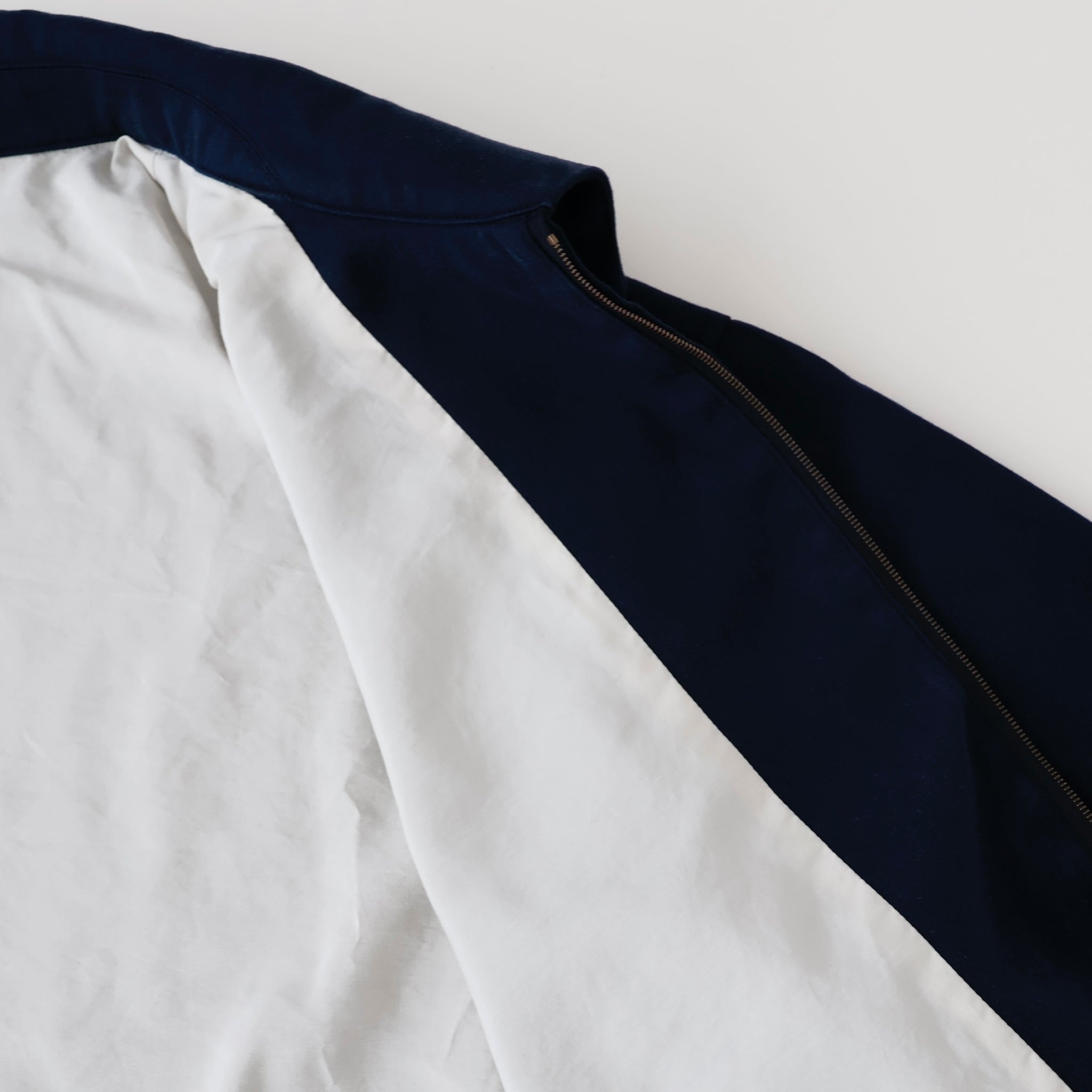 Washed Silk Rayon Gabardine Jacket