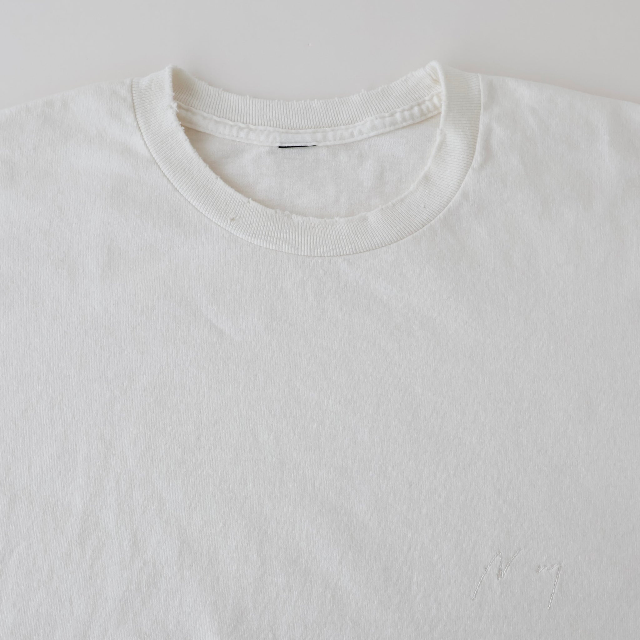 EMBROIDERY DYED LS