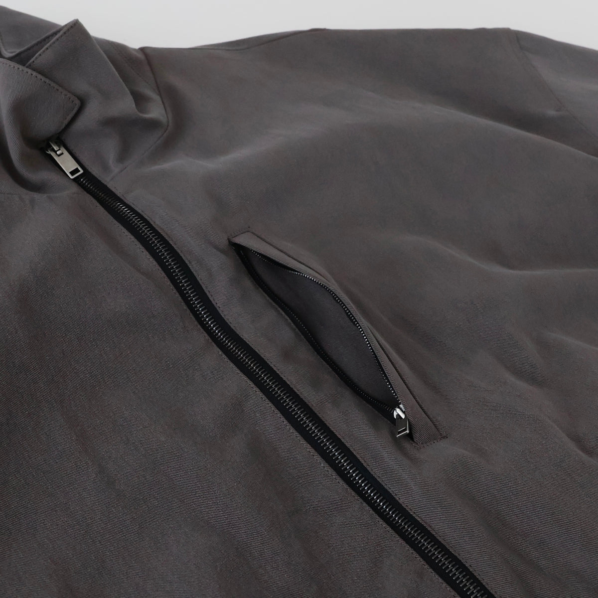 Kira Drape Blouson in Vintage Cotton