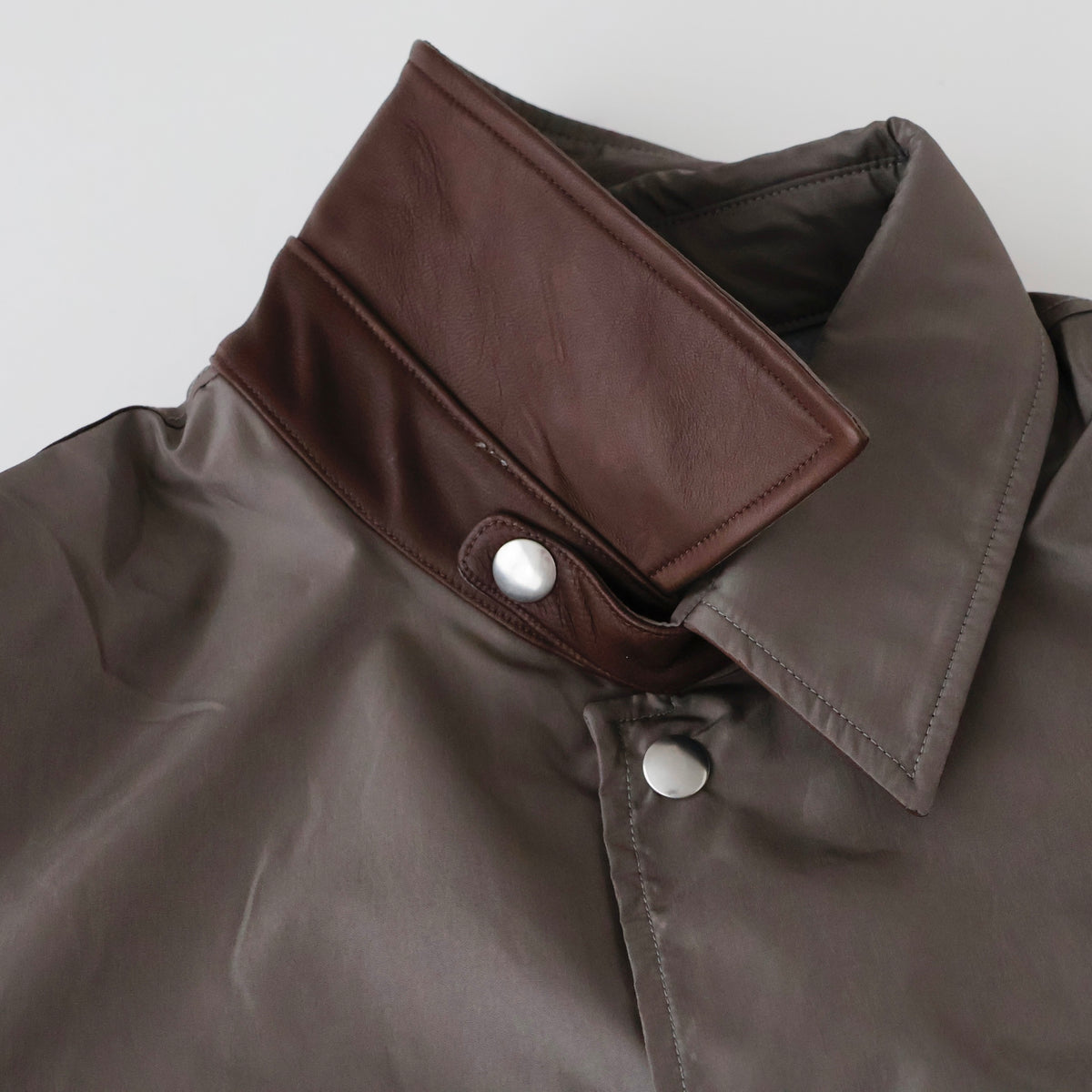 Silk Poly Coach Jacket