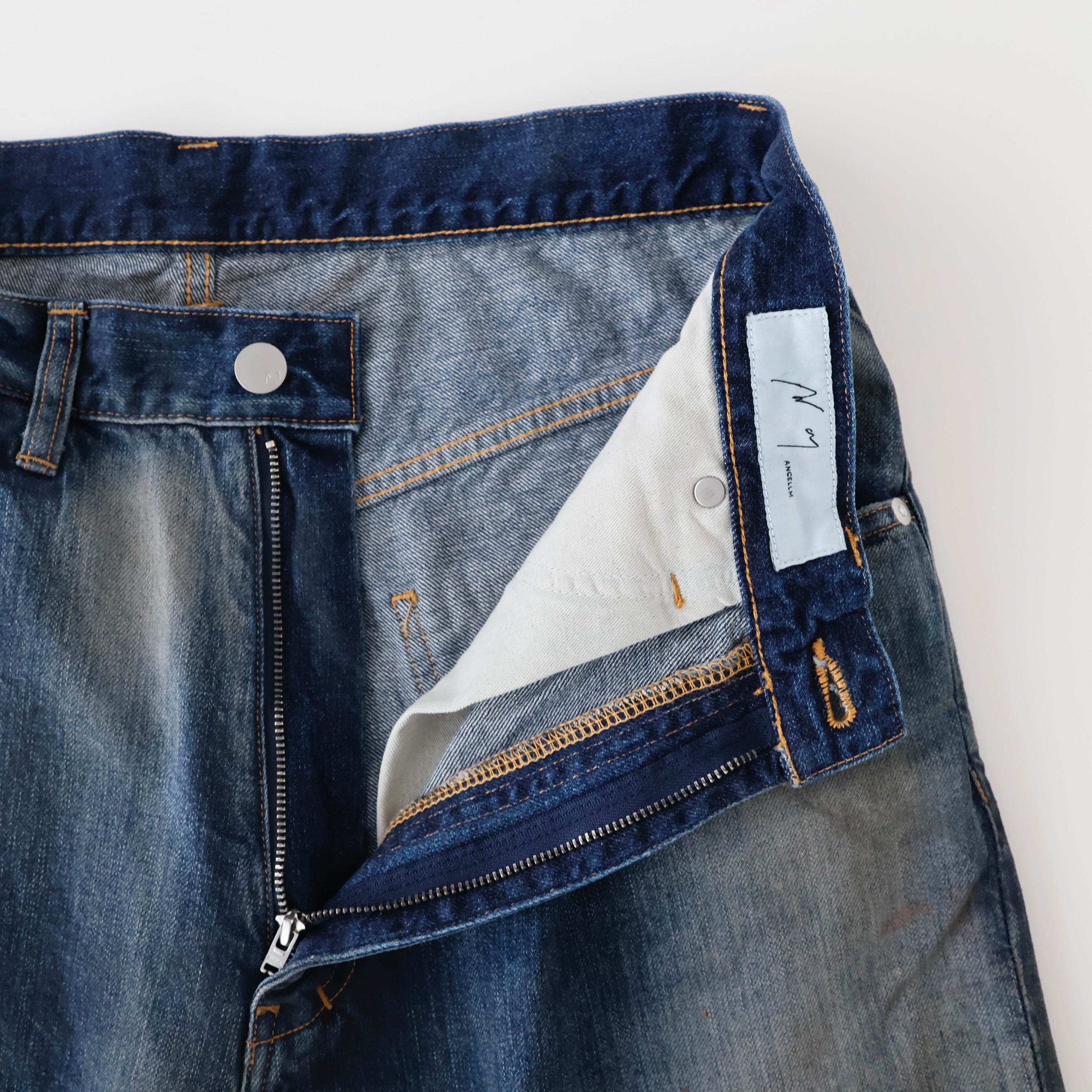 AGING MIDDLE STRAIGHT 5P DENIM PANTS | ref. / Web Store
