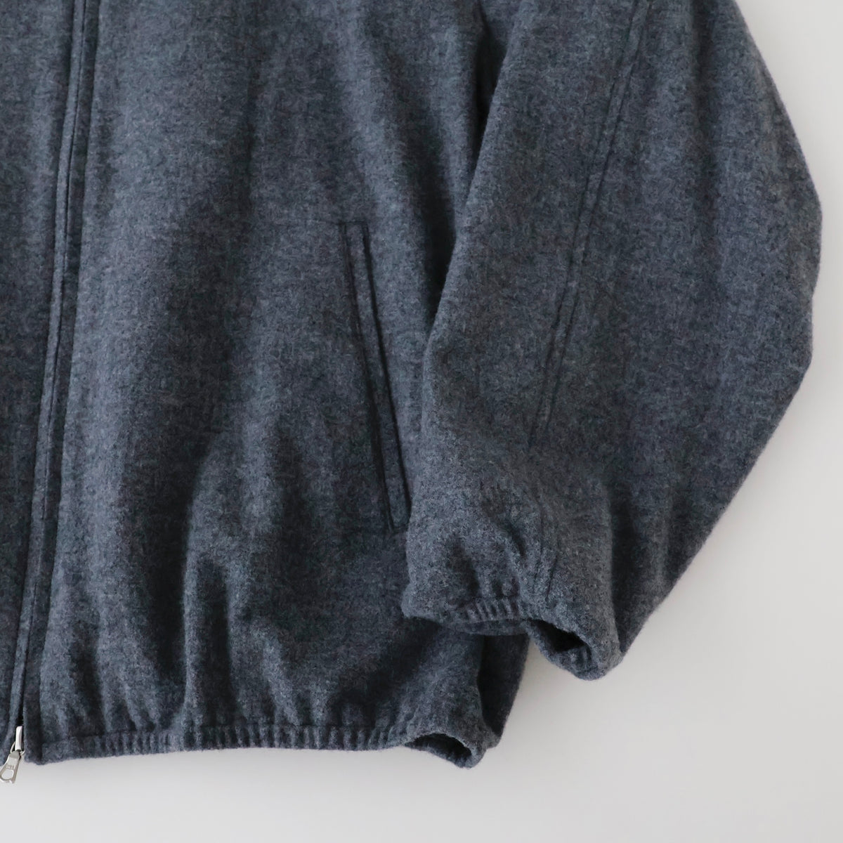W/CA FLEECE LIGHT ZIP JACKET