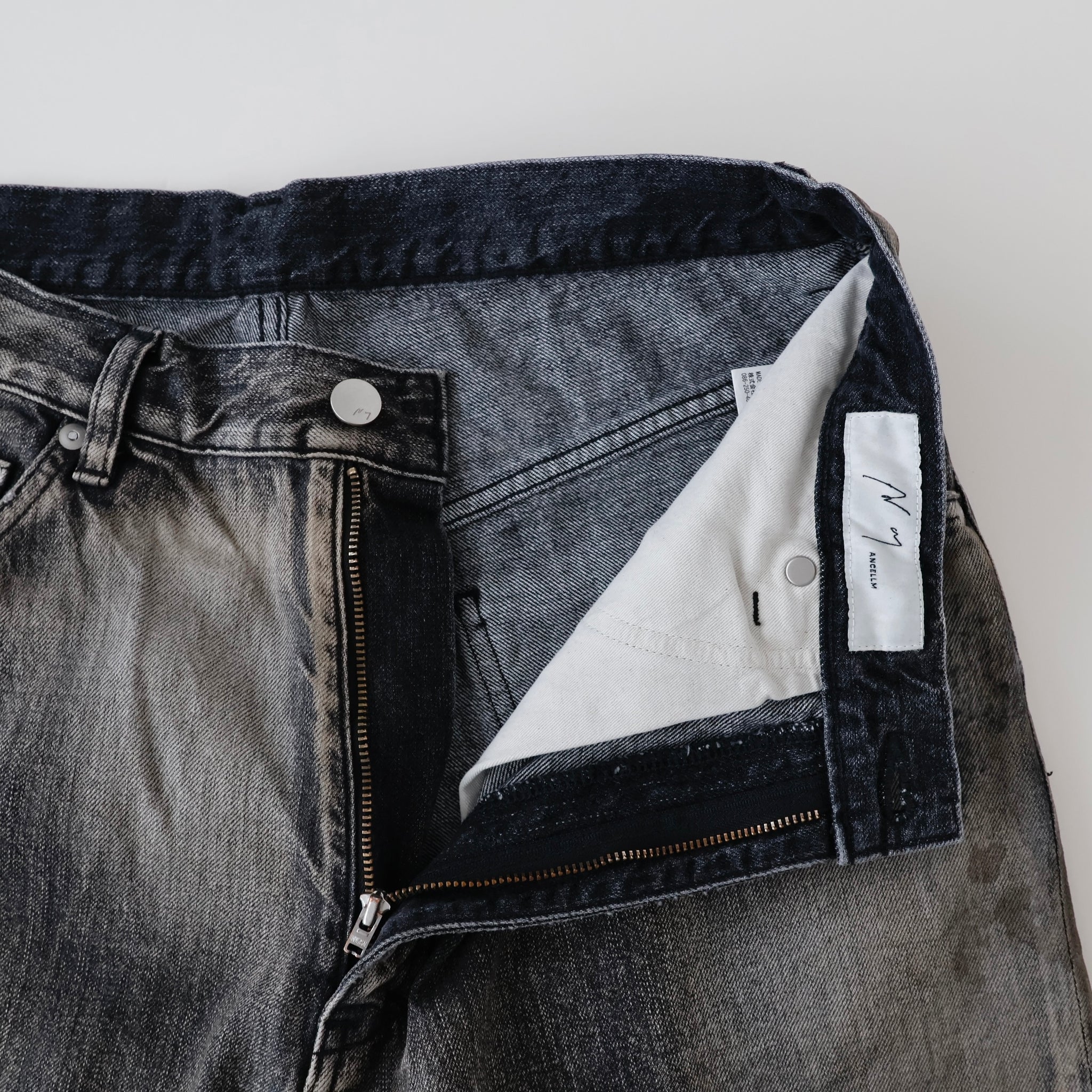 CRASH MIDDLE STRAIGHT 5P DENIM PANTS - ref. / Web Store