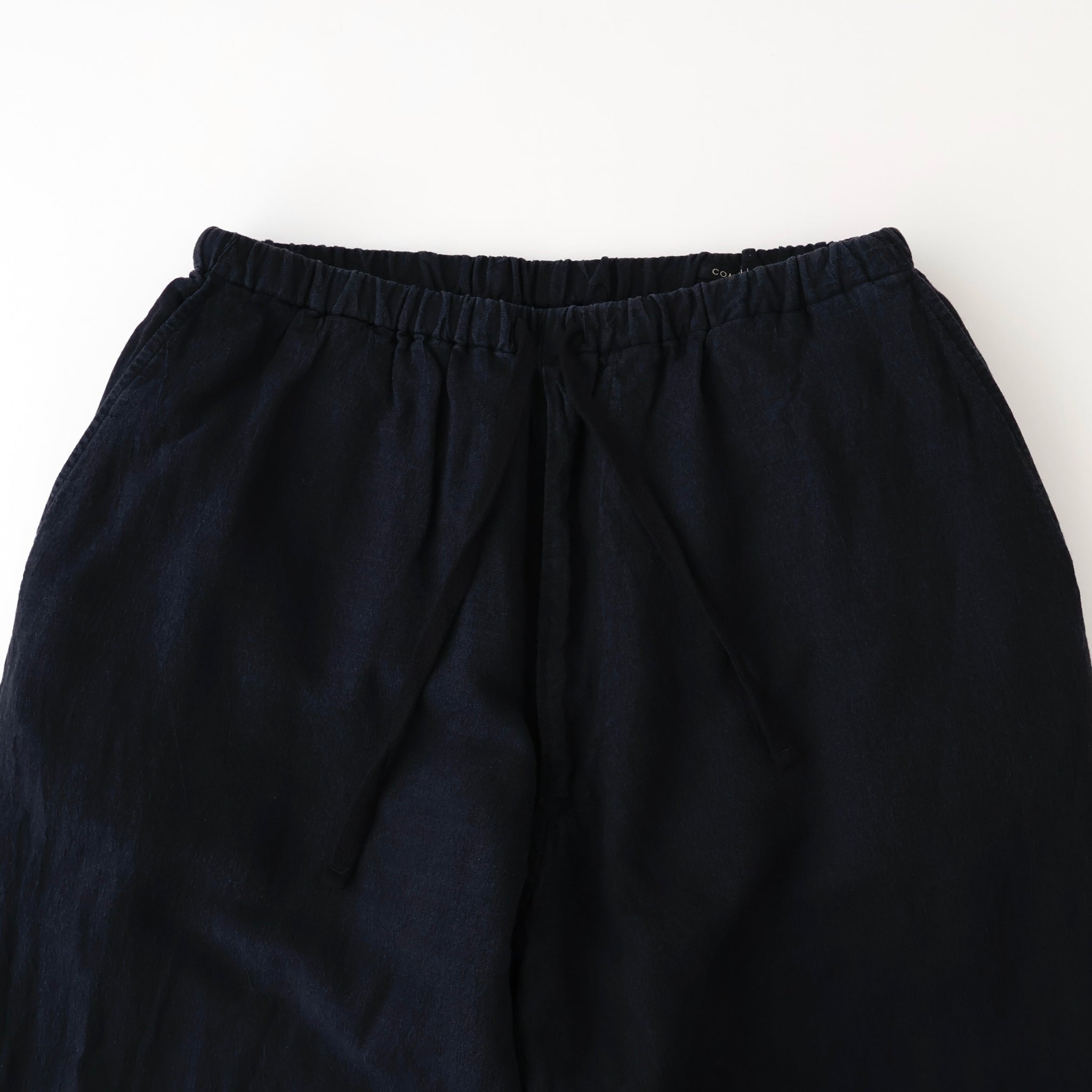 シルクコットン ドローストリングパンツ