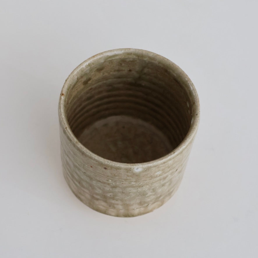 切立湯呑 大 松灰