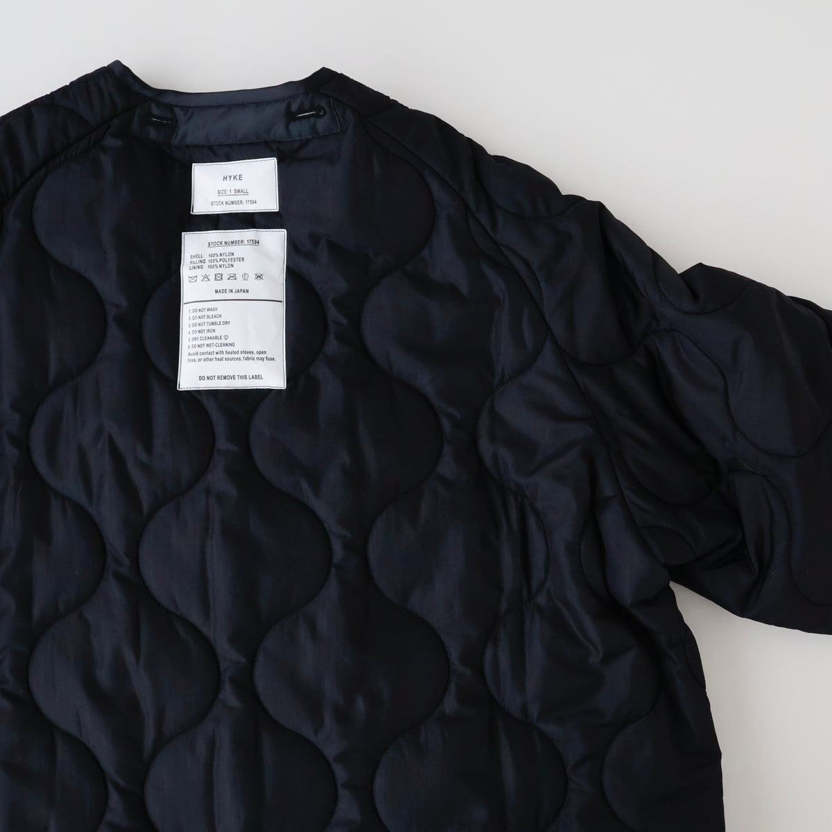 QUILTED LINER COAT