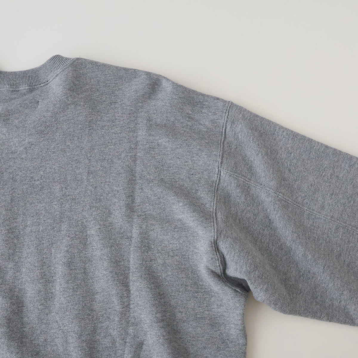 LOOPWHEEL COTTON SWEAT LS