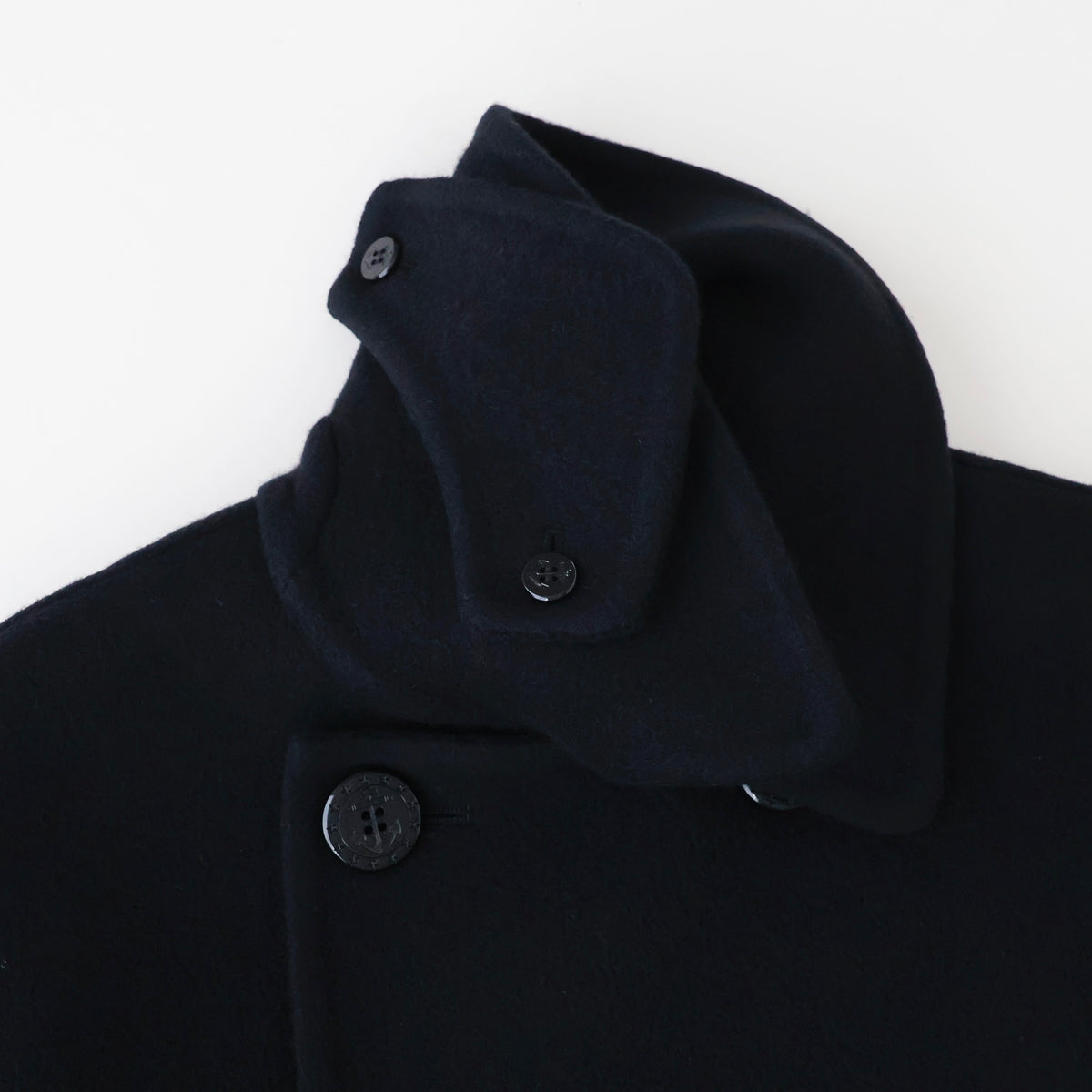 DOUBLE-FACED PEA COAT