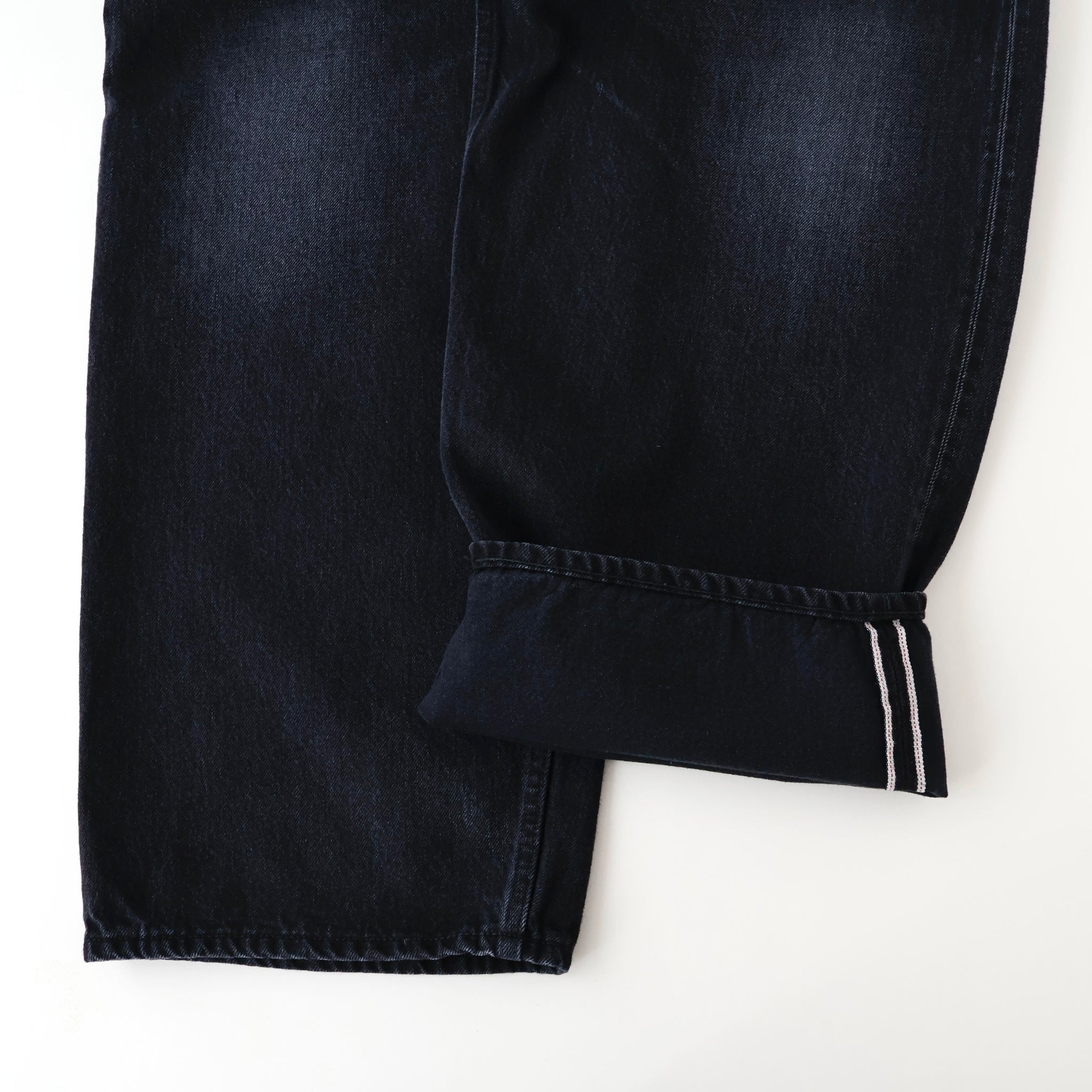 Selvage Denim Two Tuck Pants - ref. / Web Store