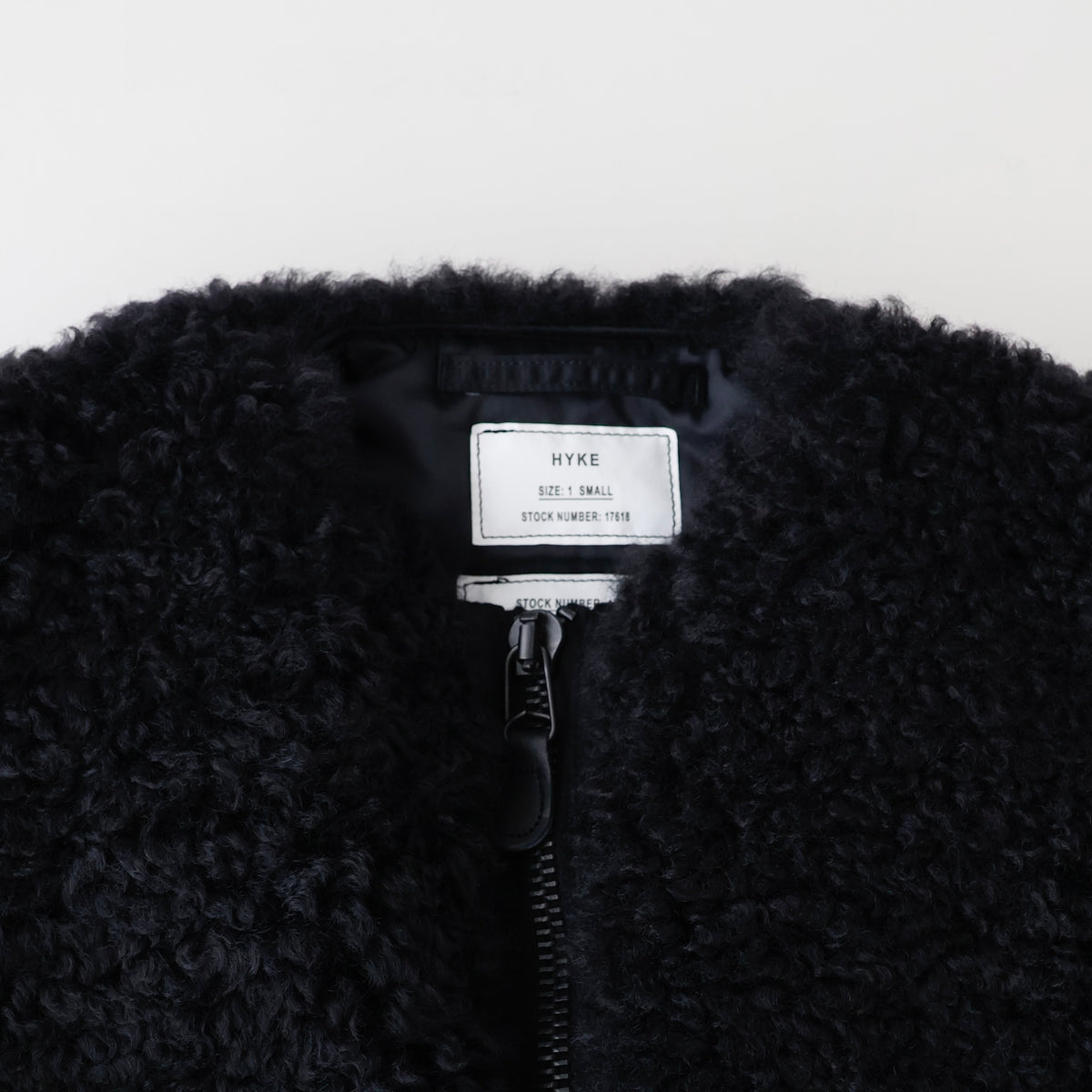 FAUX SHEARLING TYPE MA-1 JACKET