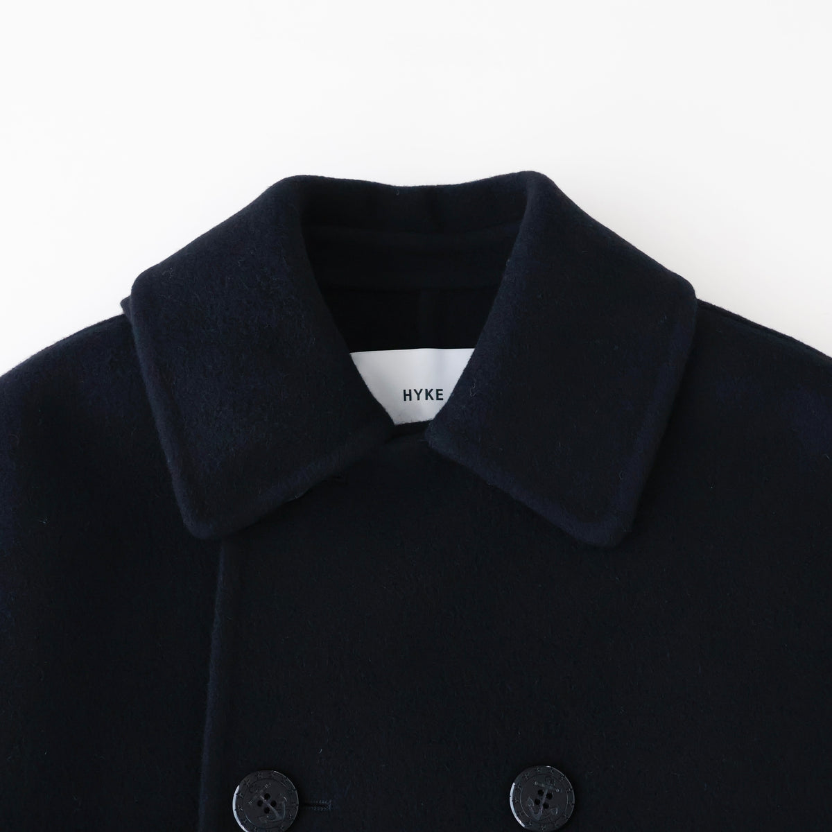 DOUBLE-FACED PEA COAT
