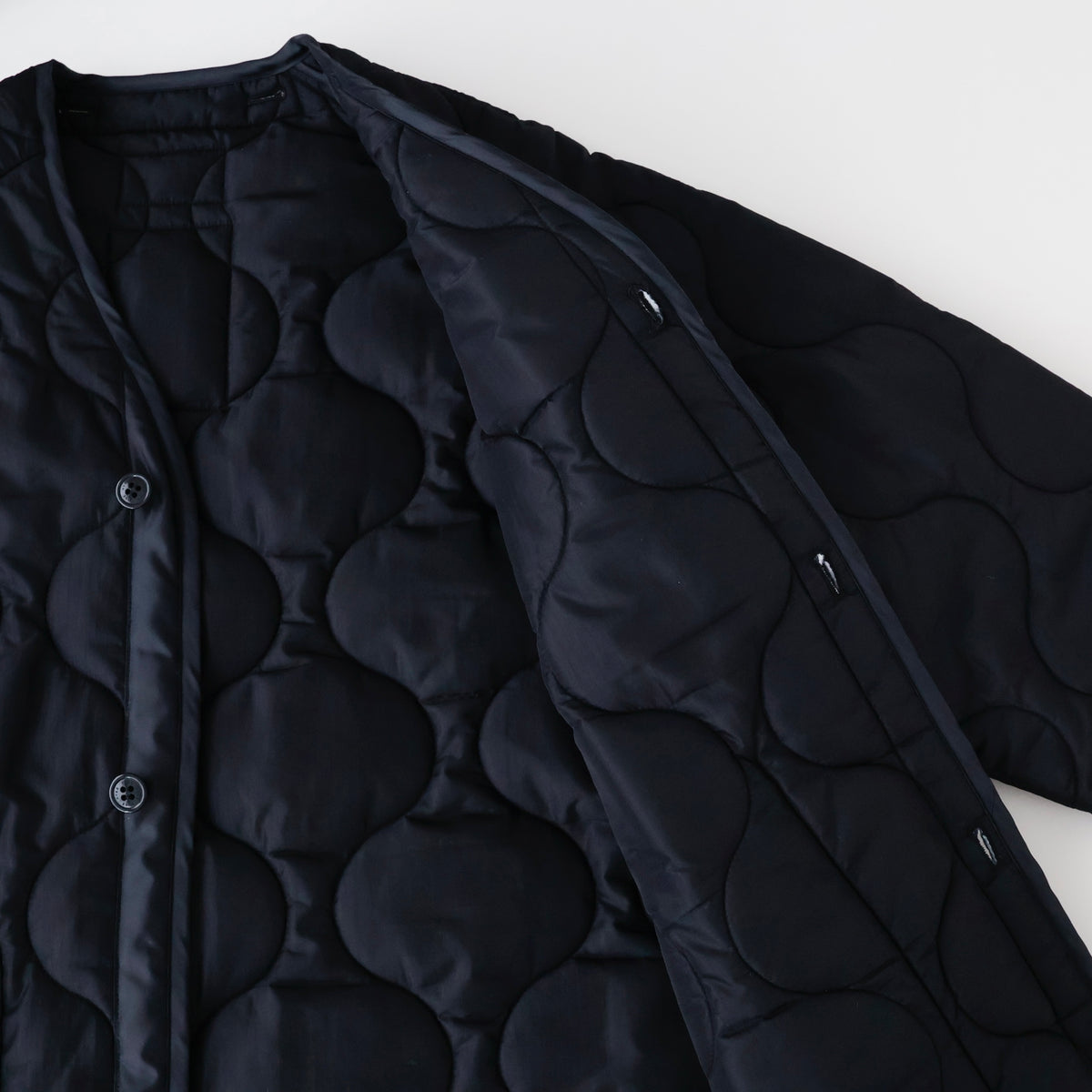 QUILTED LINER COAT