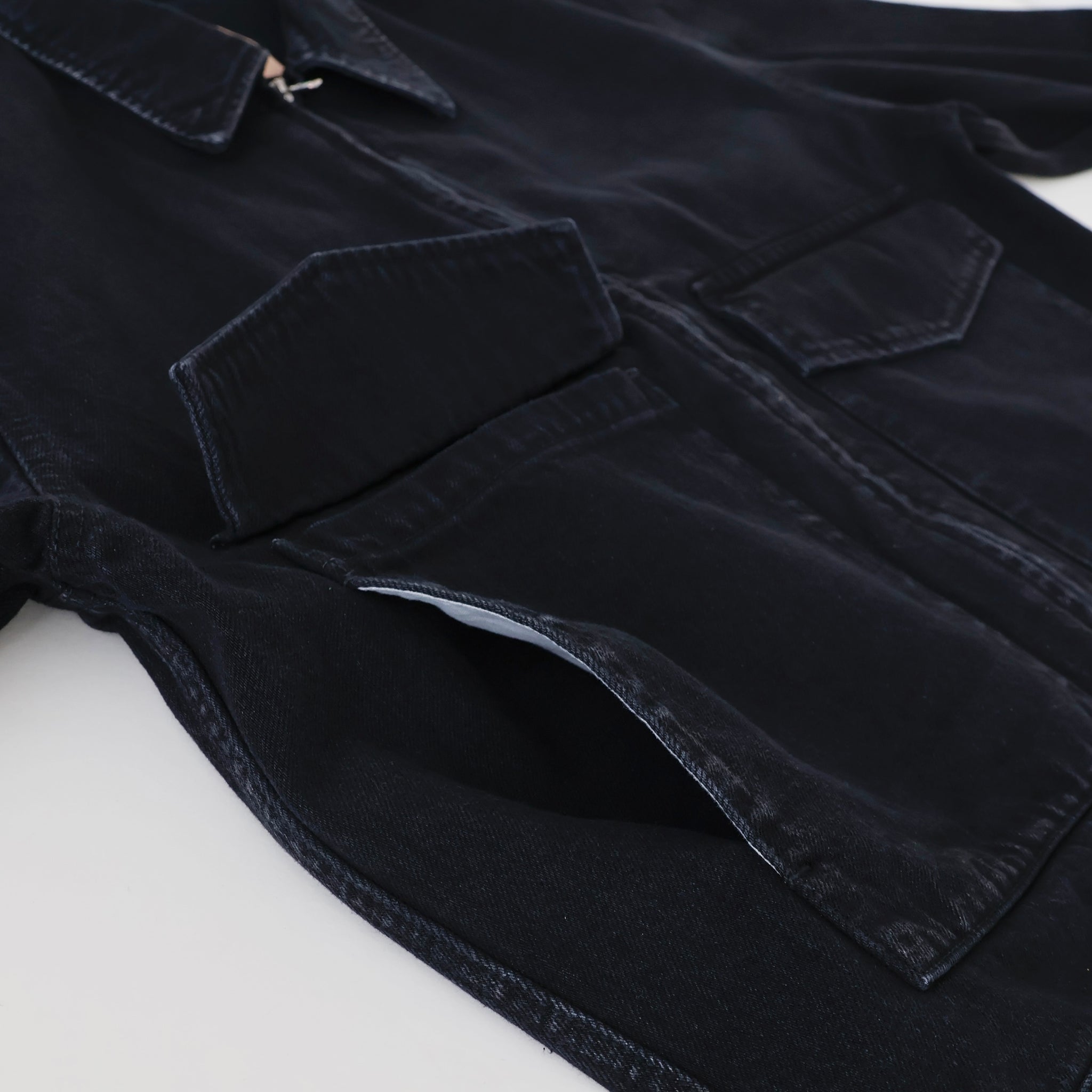 Selvage Denim Zip Jacket - ref. / Web Store