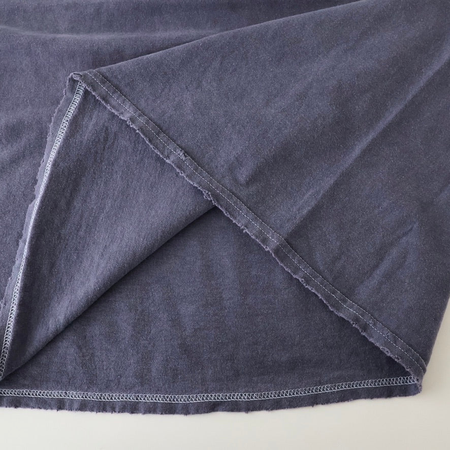 EMBROIDERY DYED LS T-SHIRT
