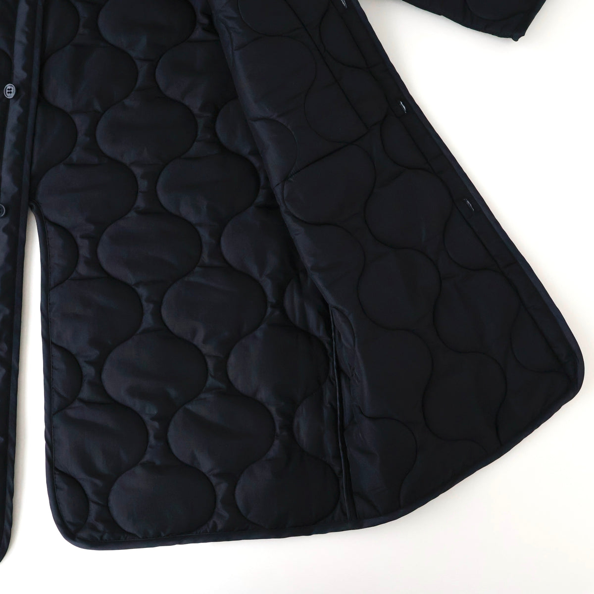 QUILTED LINER COAT