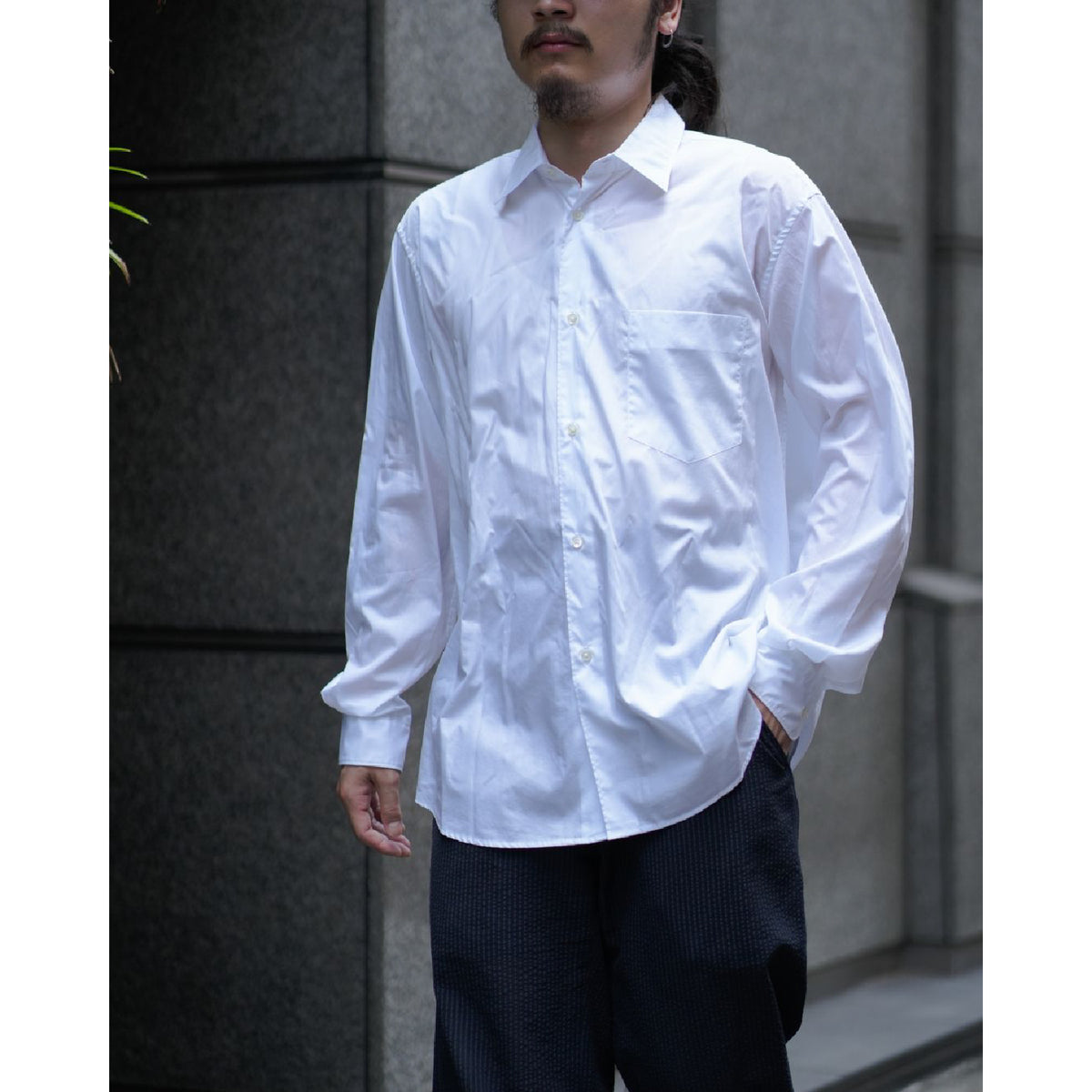 Broad Regular Collar Shirt