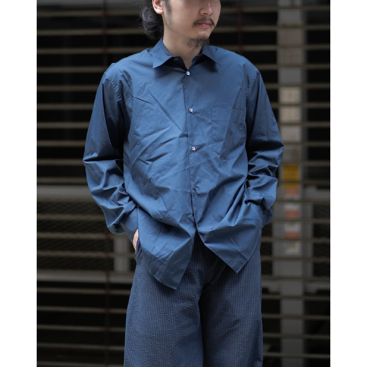 Broad Regular Collar Shirt