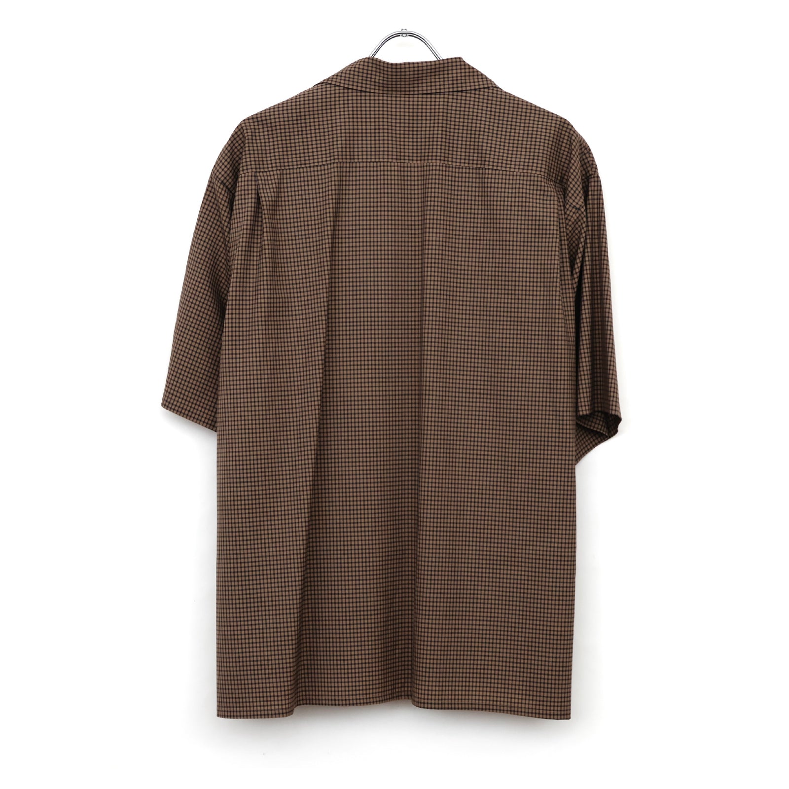 Summer Wool Open Collar SS Shirt