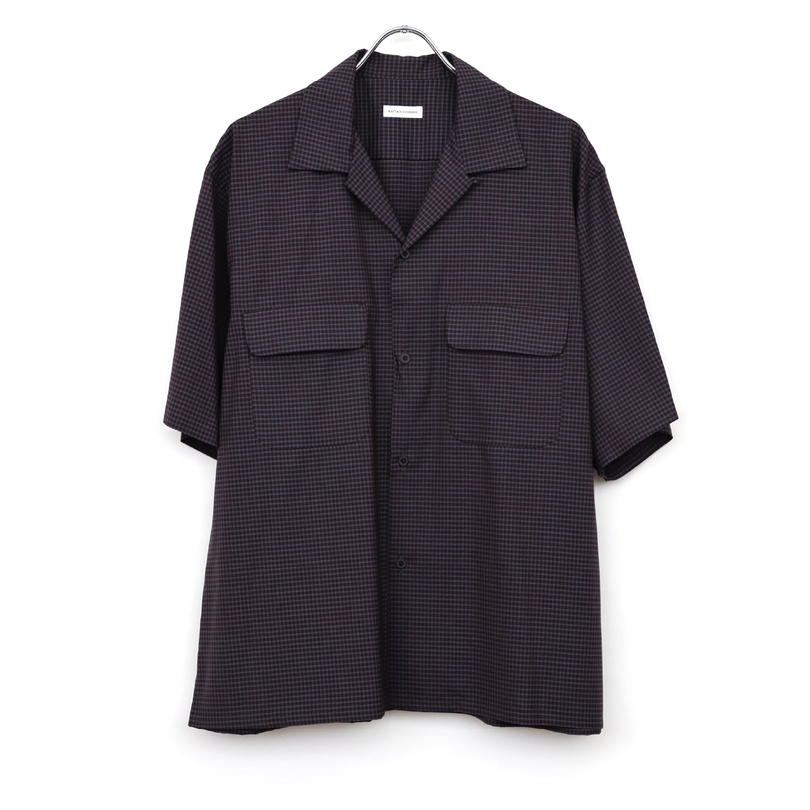 Summer Wool Open Collar SS Shirt