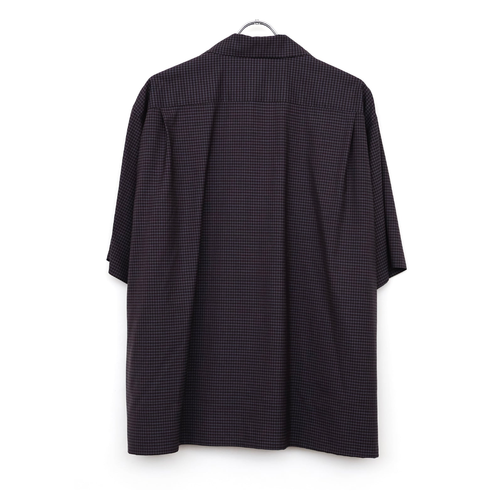 Summer Wool Open Collar SS Shirt
