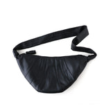 MEDIUM CROISSANT BAG BLACK