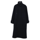 WRAP COAT BLACK