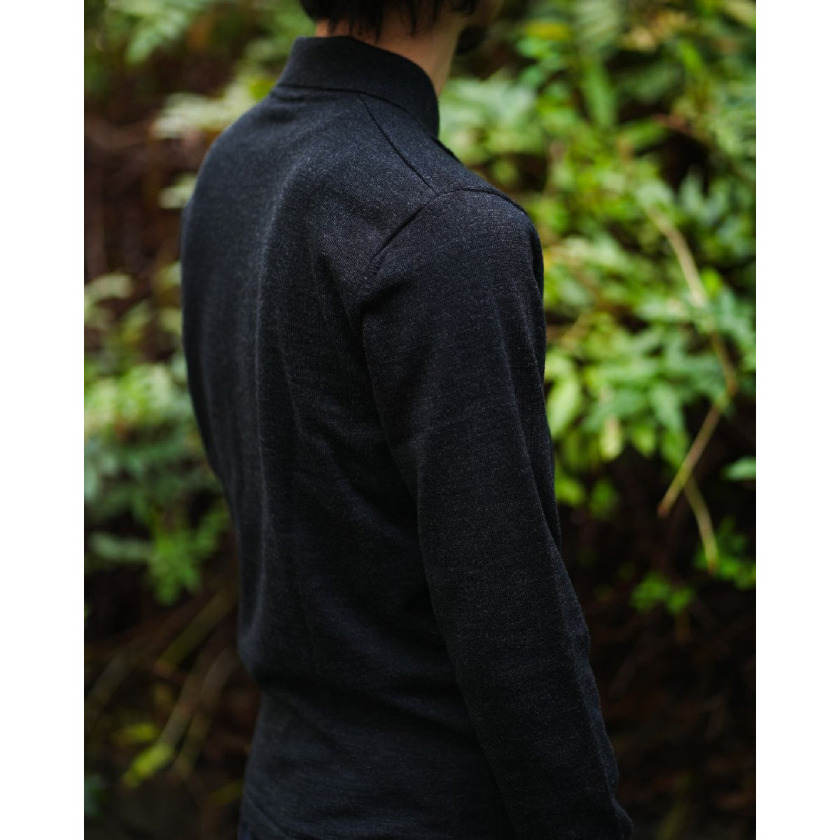 LS KNITTED POLO TOP