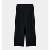 18/- Linen Canvas / U.S.Army Pants BLACK