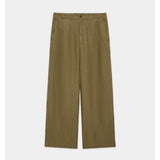 18/- Linen Canvas / U.S.Army Pants KHAKI BEIGE