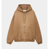 Organic Cotton Duck Workers Parka BROWN