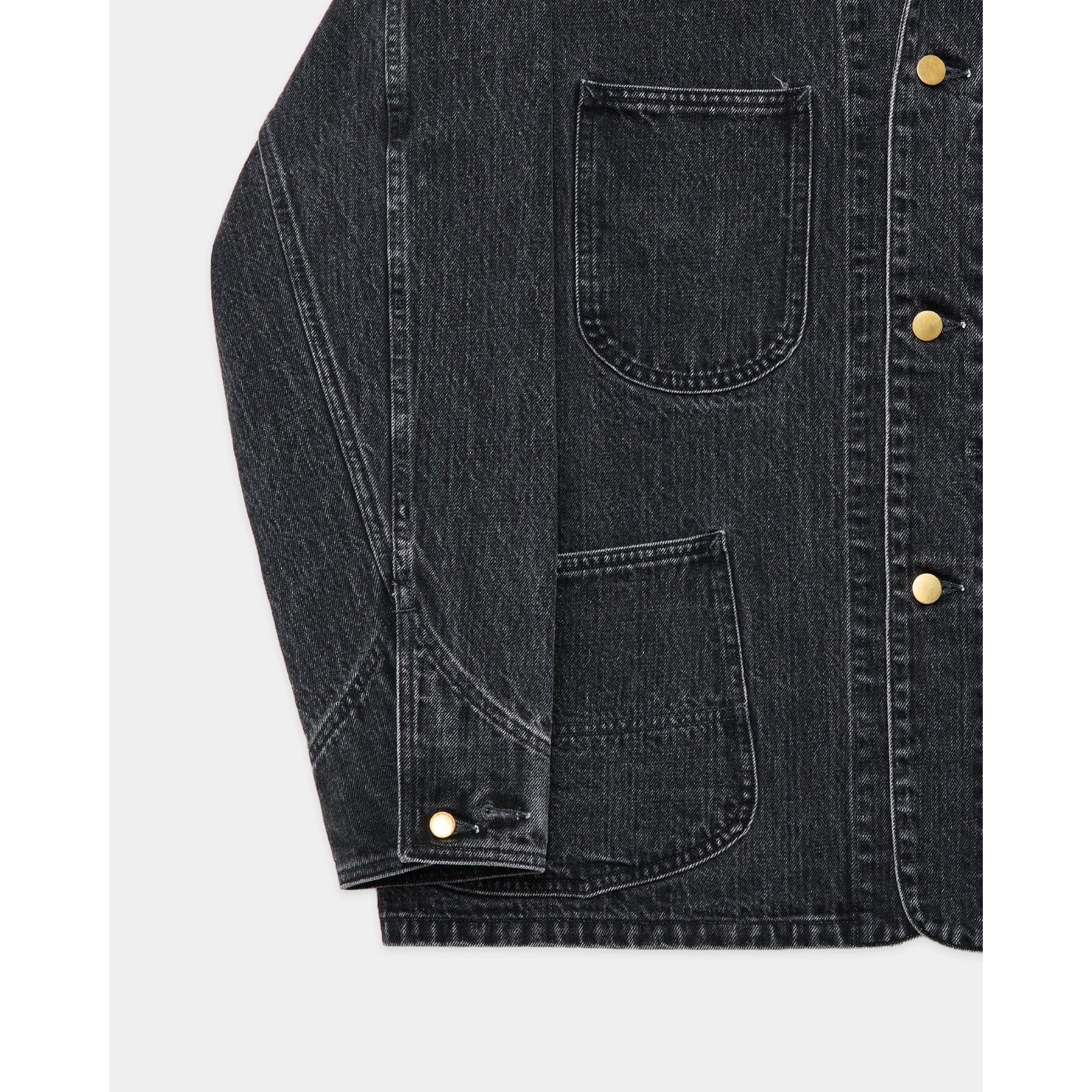 Organic Cotton 13.5Oz Selvedge Denim Coverall Jacket
