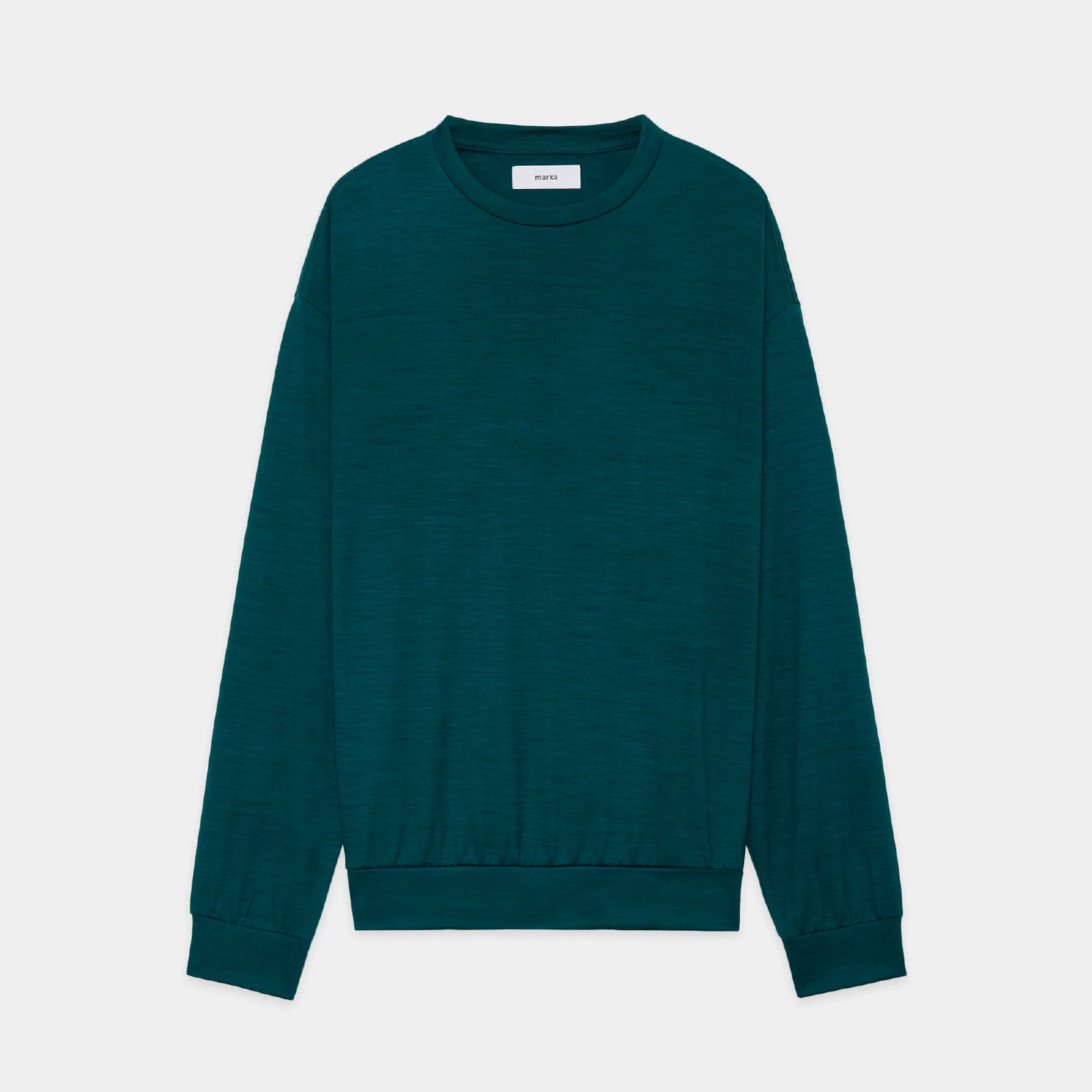 2/72 Wool Single Jersey Washable Crew Neck