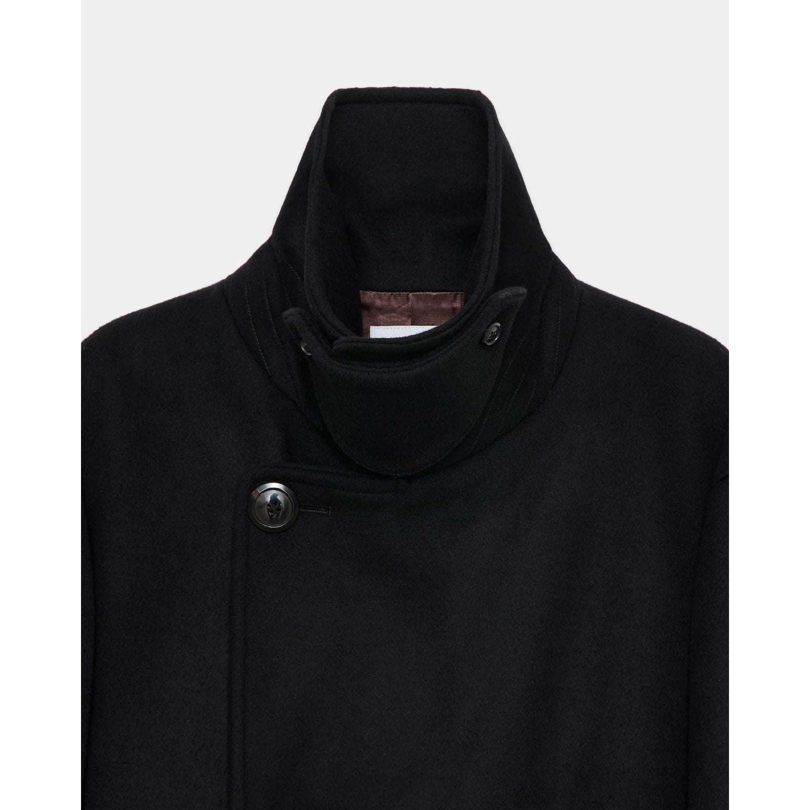 Wool Silk Cashmere Beaver Bridge Coat