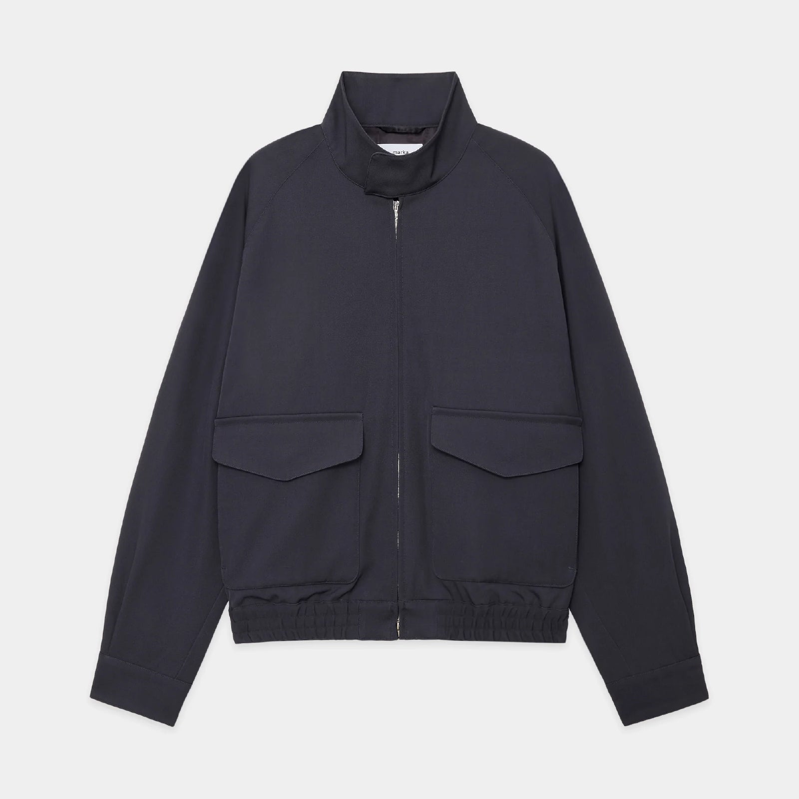 2/60 Washer Wool Gabardine Dog Ear Jacket