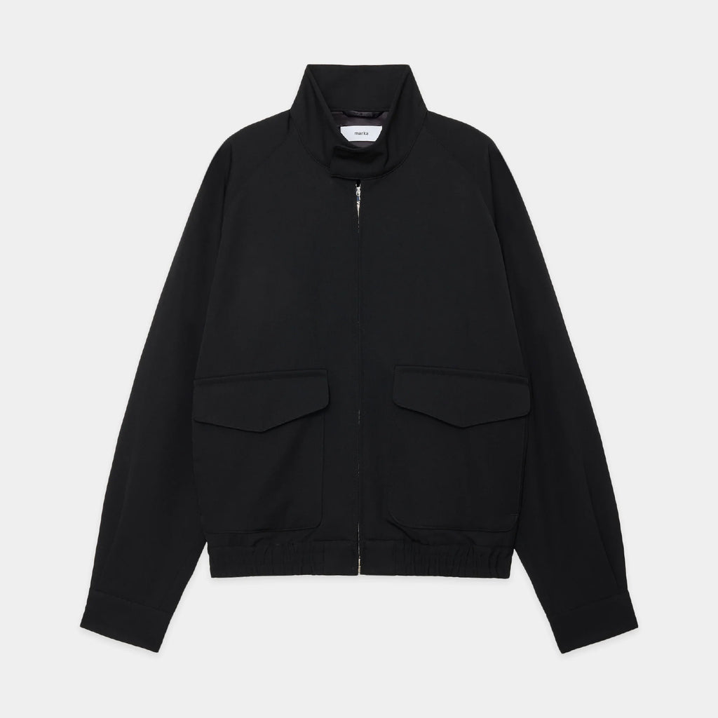 2/60 Washer Wool Gabardine Dog Ear Jacket