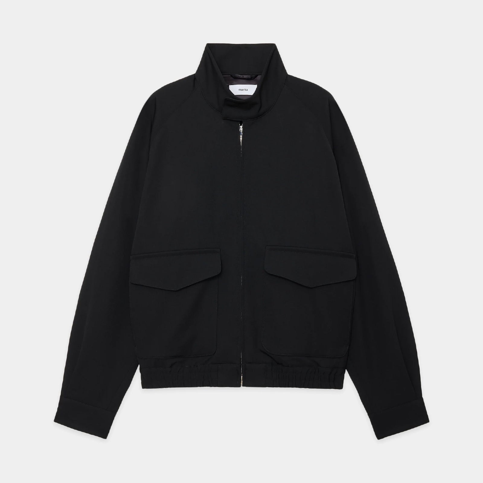 2/60 Washer Wool Gabardine Dog Ear Jacket