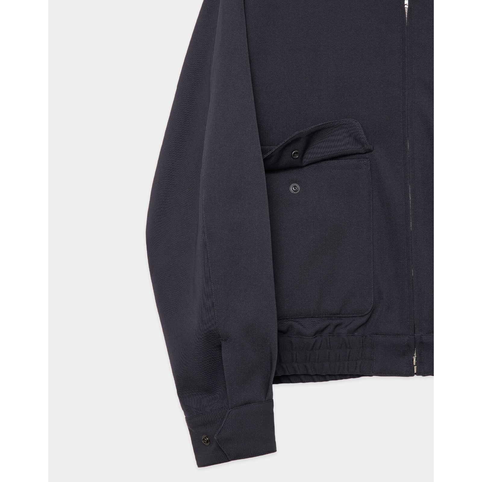 2/60 Washer Wool Gabardine Dog Ear Jacket