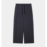 2/60 Washer Wool Gabardine Wide Cylinder Fit Easy Pants M.GRAY
