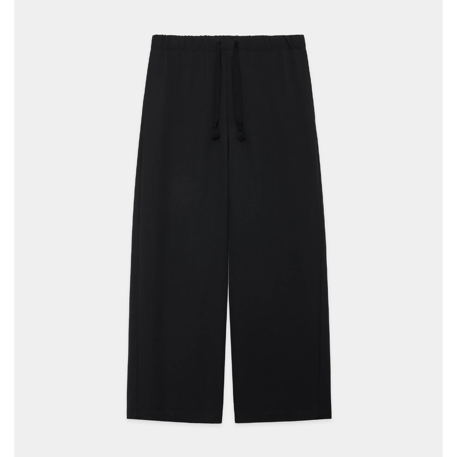 2/60 Washer Wool Gabardine Wide Cylinder Fit Easy Pants