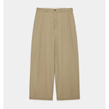 Organic Cotton Gabardine New U.S.ARMY Trousers BEIGE
