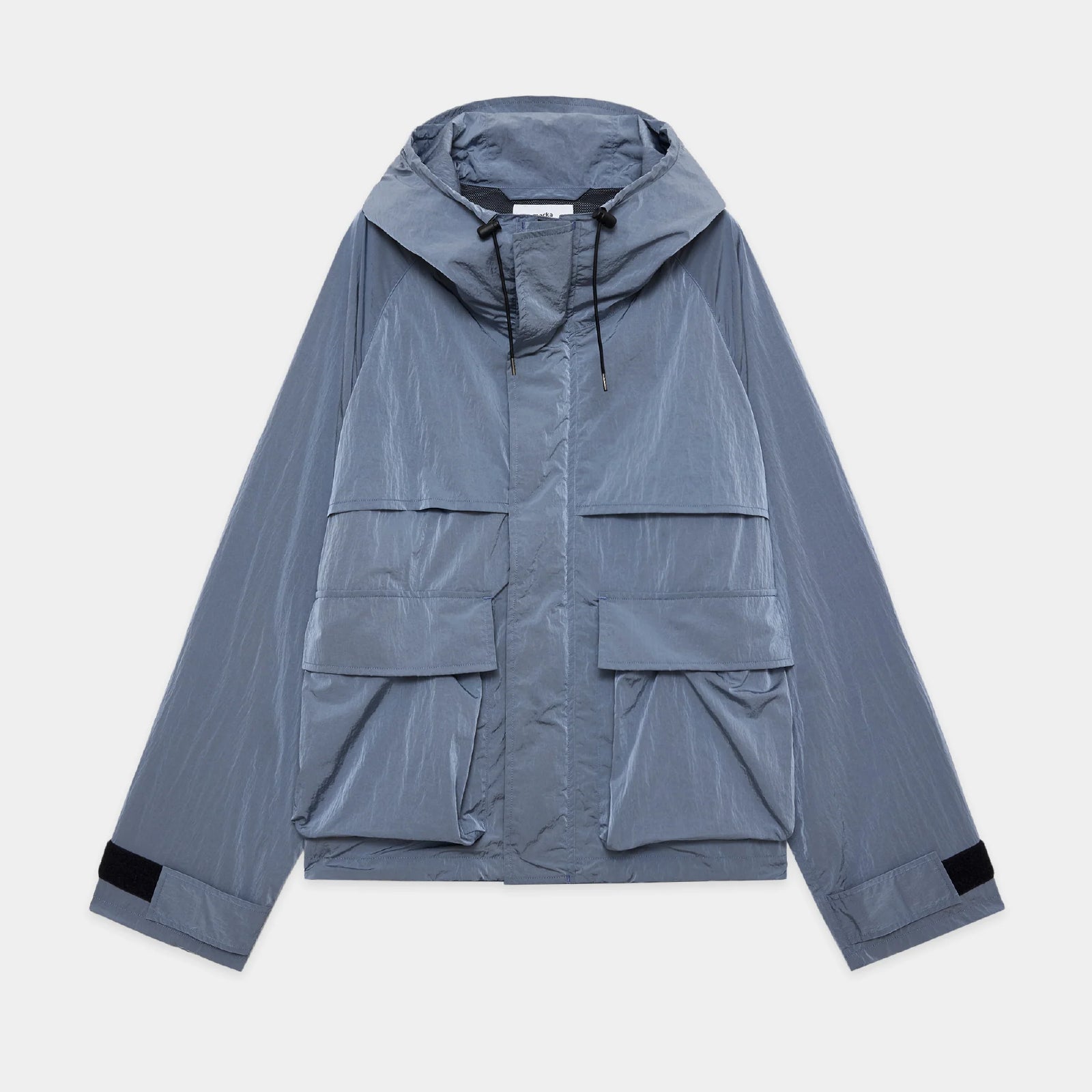 Recycled Nylon Chambray Taffeta Field Parka - ref. / Web Store