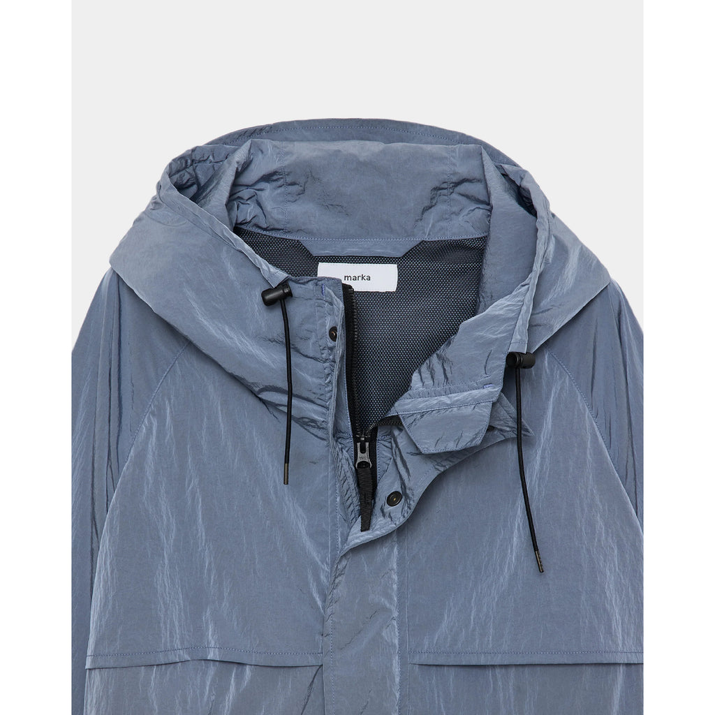 Recycled Nylon Chambray Taffeta Field Parka - ref. / Web Store