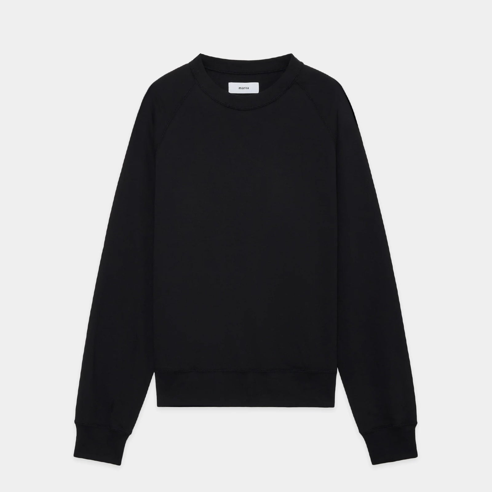Organic Cotton Open-End Yarn Inlay Raglan Crew Neck - ref. / Web Store