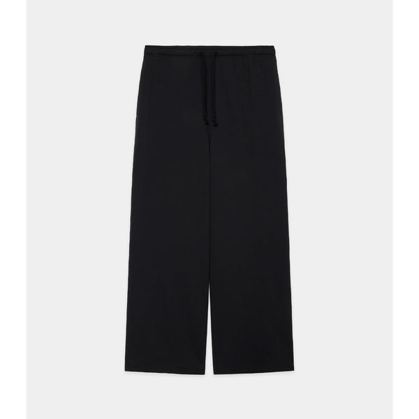 Organic Cotton Open-End Yarn Inlay Wide Cylinder Fit Easy Pants - ref. / Web Store