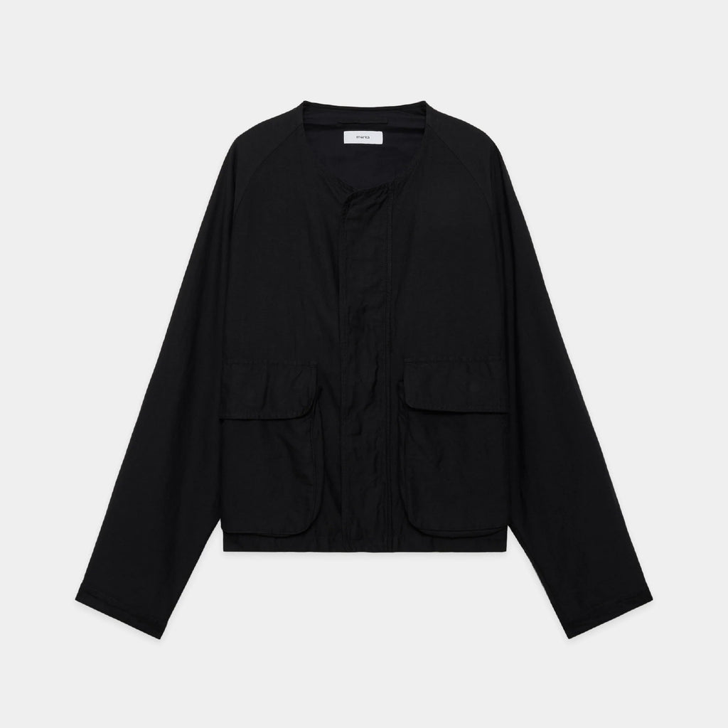 Linen X Organic Cotton X Silk Light Moleskin / Hunting Jacket