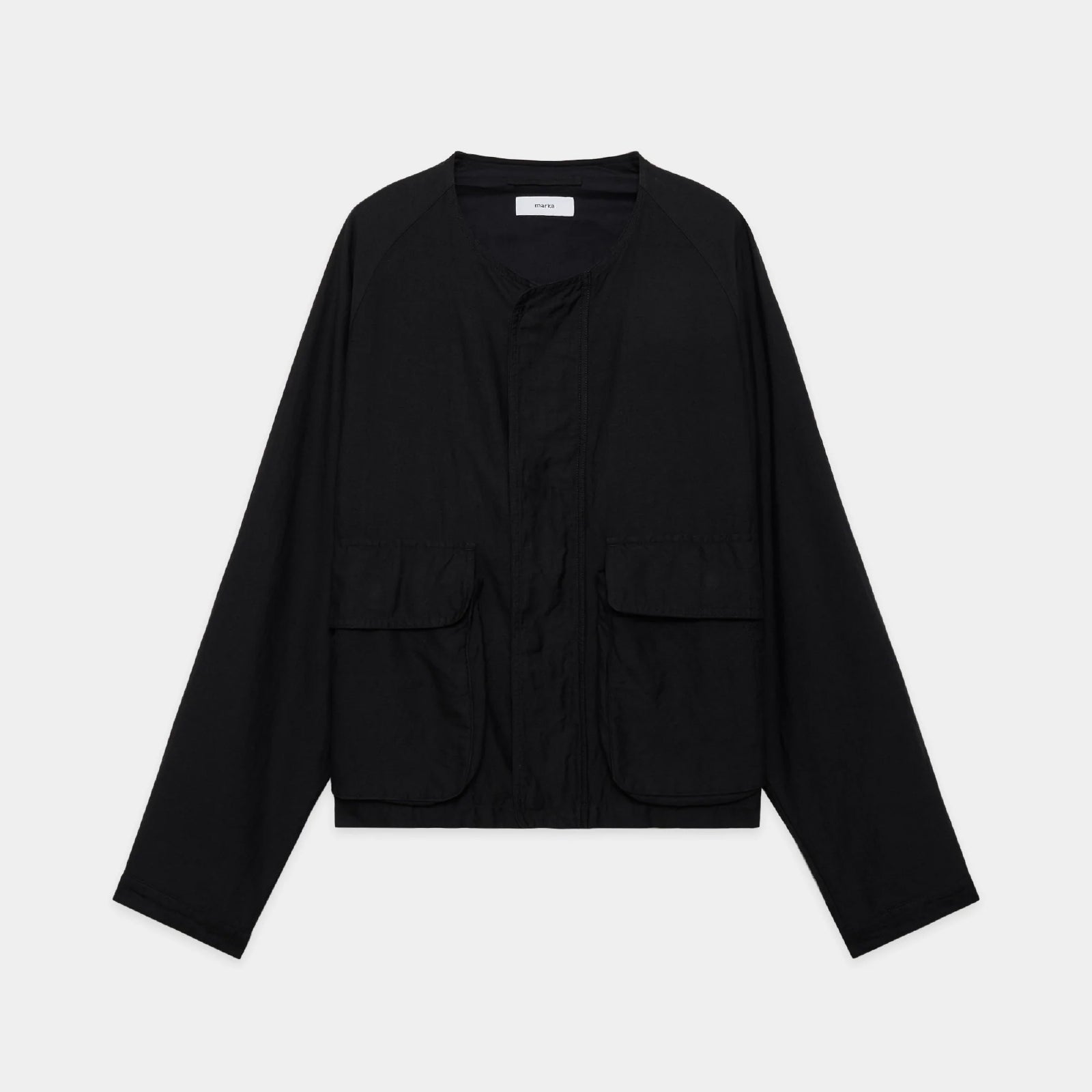 Linen X Organic Cotton X Silk Light Moleskin / Hunting Jacket