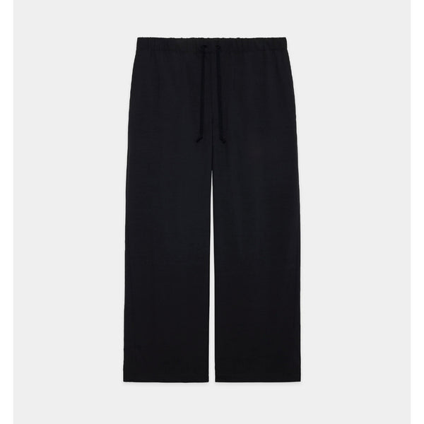 2/72 Wool Tropical Washer Wide Cylinder Fit Easy Pants - ref. / Web Store
