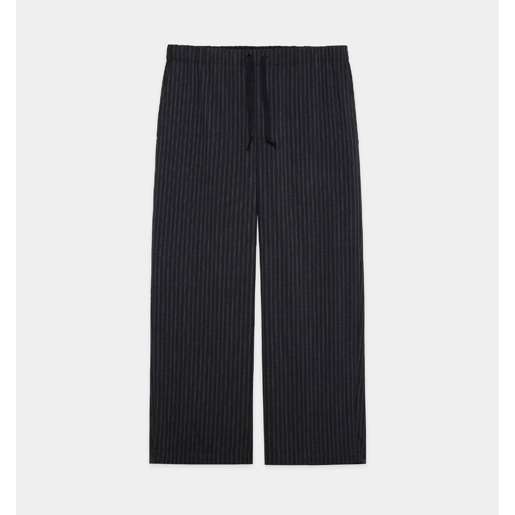 2/72 Wool Tropical Washer Wide Cylinder Fit Easy Pants - ref. / Web Store