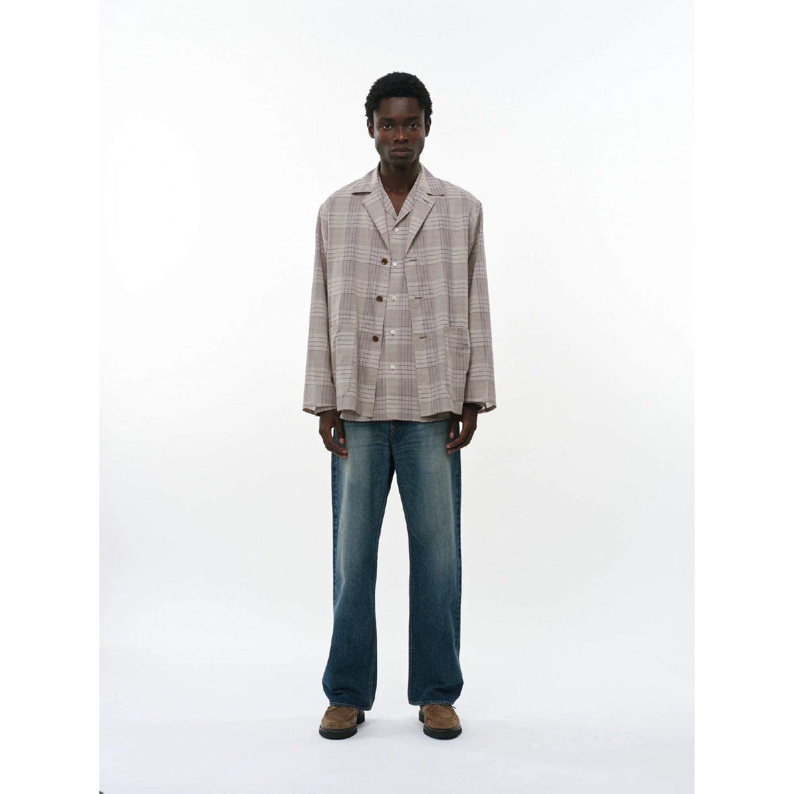 60/1 Organic Cotton High Twisted Loan / Coverall Shirt