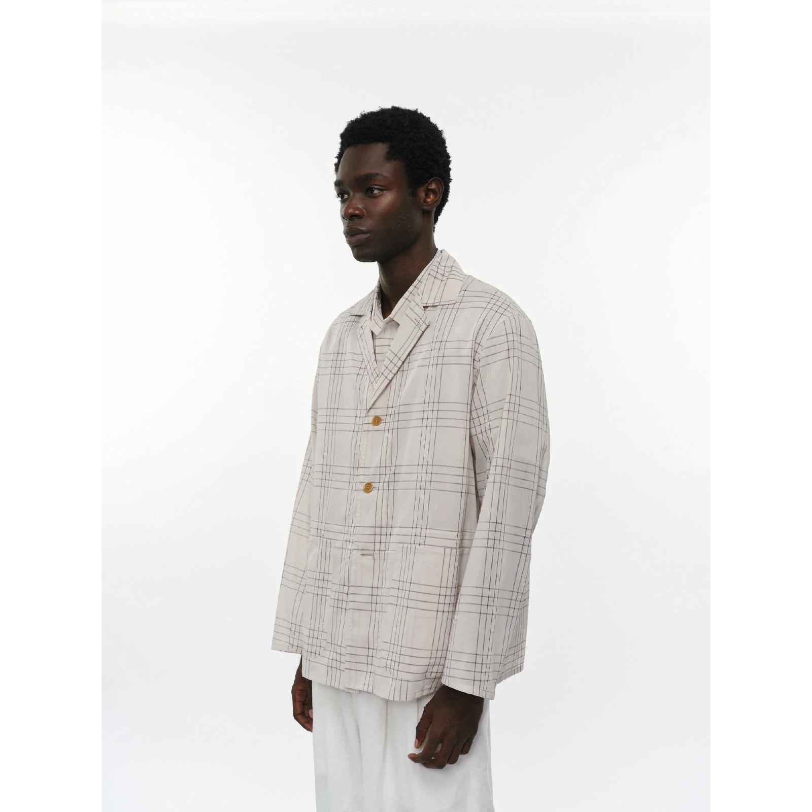 60/1 Organic Cotton High Twisted Loan / Coverall Shirt